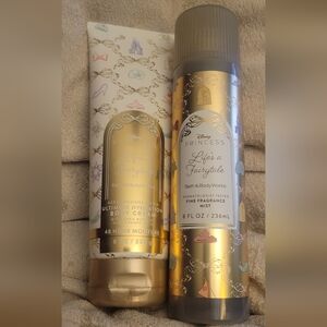 Bath& Body WorksDisney Princess "Life's A Princess" Gold and Cream Body Care Set